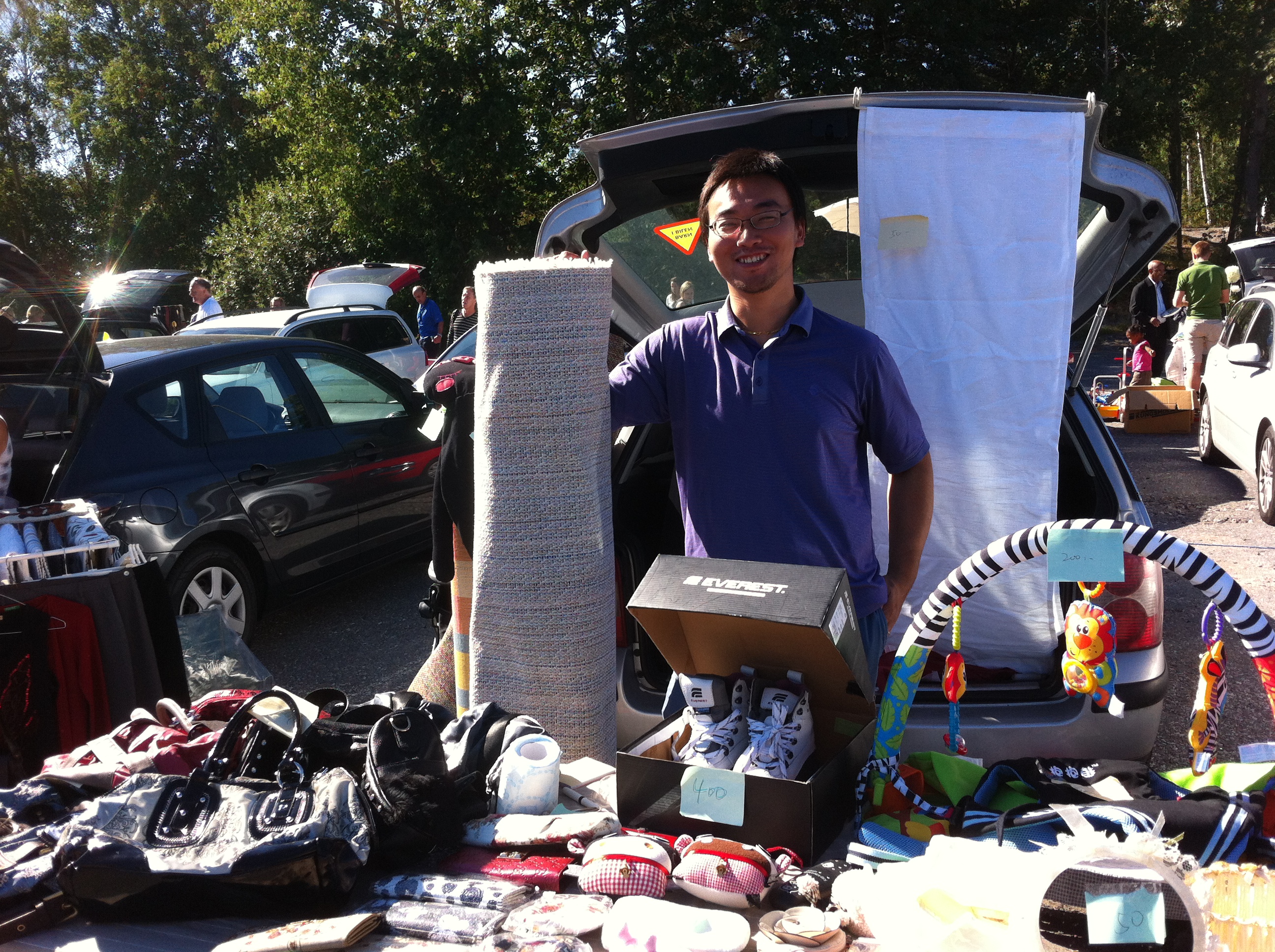 Loppis(跳蚤市场)摆摊体验